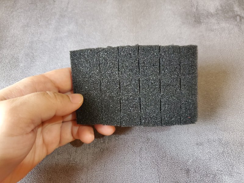 加购海绵 印章内里 自行DIY海绵 自己设计印章内里 - 零件/散装材料/工具 - 海绵 黑色