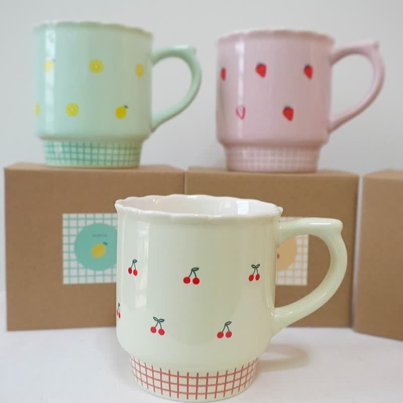 清新花果园马克杯 • 日本DECOLE concombre - 咖啡杯/马克杯 - 瓷 多色