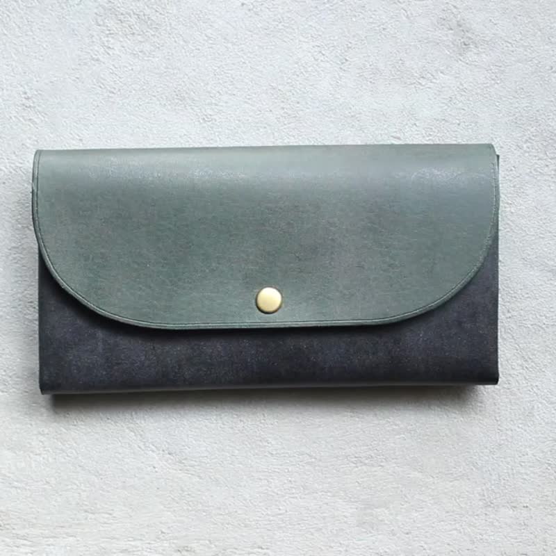 comet Long wallet - 皮夹/钱包 - 真皮 黑色