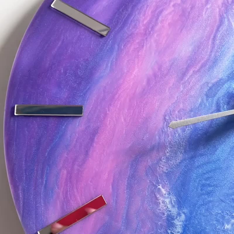 【现货】原创环氧树脂海洋艺术创作装饰钟 - 时钟/闹钟 - 树脂