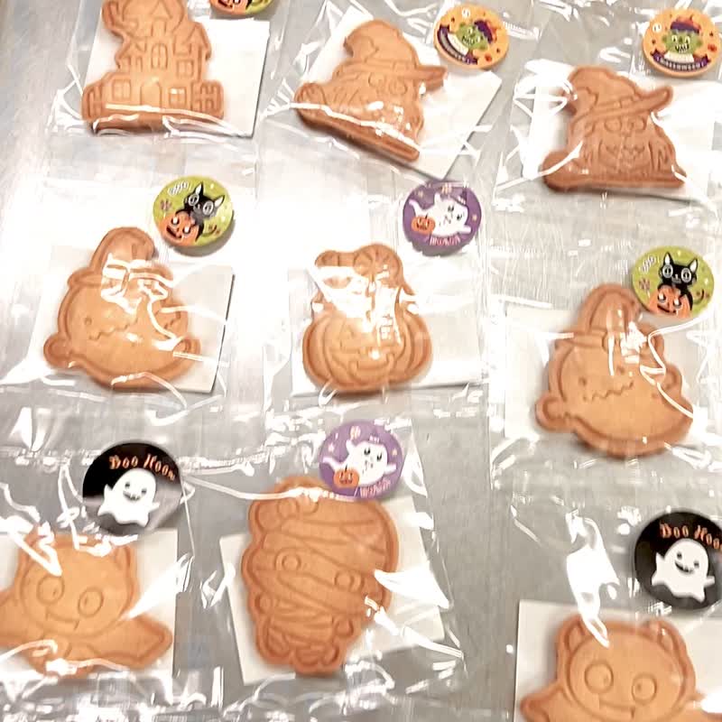 万圣节造型饼干-10片/组 - 手工饼干 - 新鲜食材