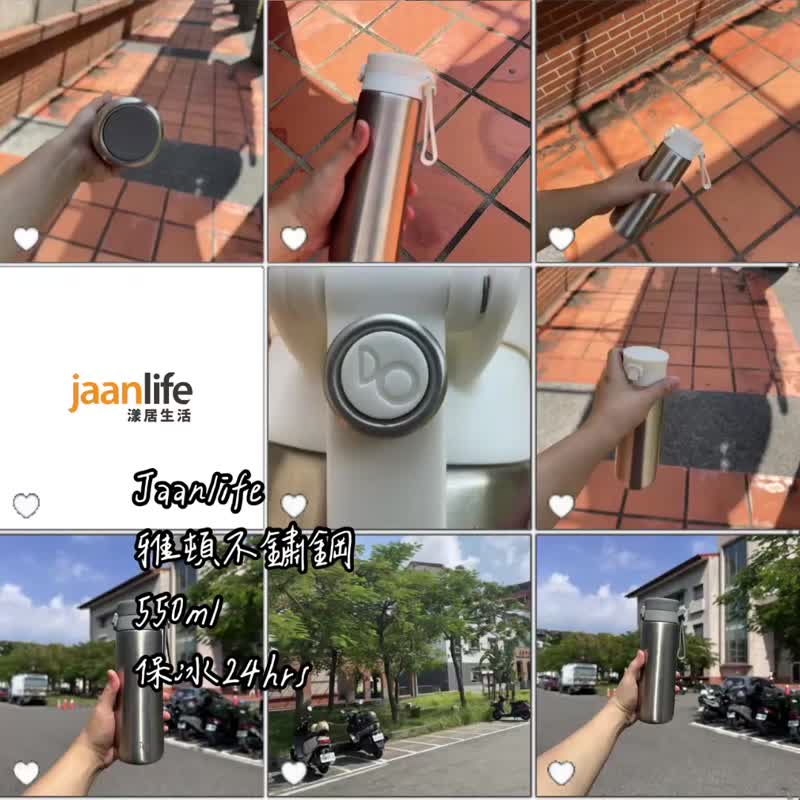 福袋 jaanlife DO d-circle Arden 单手弹盖式不锈钢304 保温瓶 - 保温瓶/保温杯 - 其他金属 灰色