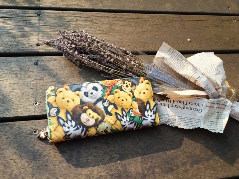 手作好禮 小房子三夾層長夾 母親節 情人節 聖誕節 交換禮物 - 皮夹/钱包 - 防水材质 