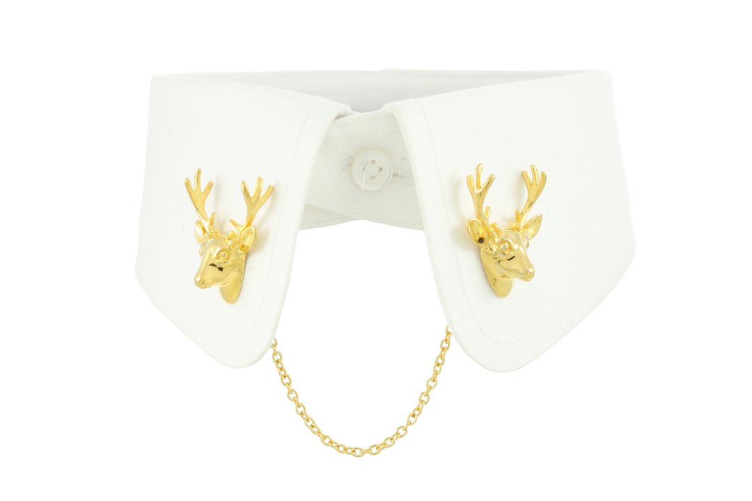 Deer Magnetic Clip - gold - 胸针 - 其他金属 