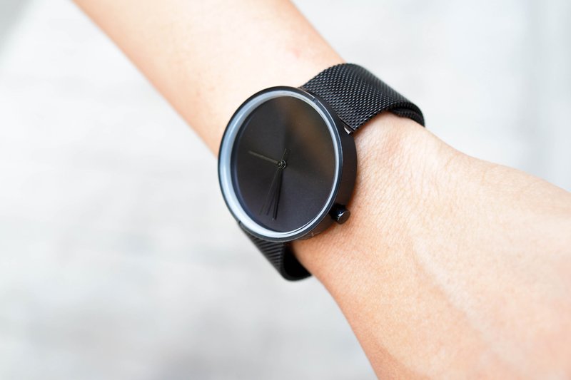 Metal Project - Titanium Mesh (Pre-order). - 女表 - 其他金属 黑色