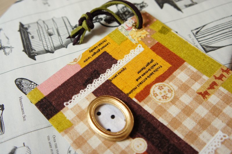 拼贴风满心祝福wish卡_立体镜框版(布质)_ 更新版(布款绝版所剩不多了喔) - 卡片/明信片 - 其他材质 多色