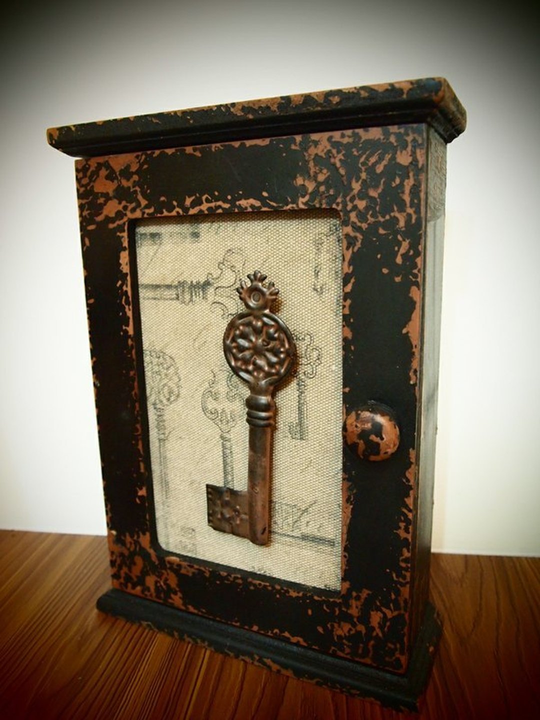 Display key box 钥匙饰品杂货收纳柜  - 其他 - 木头 黑色