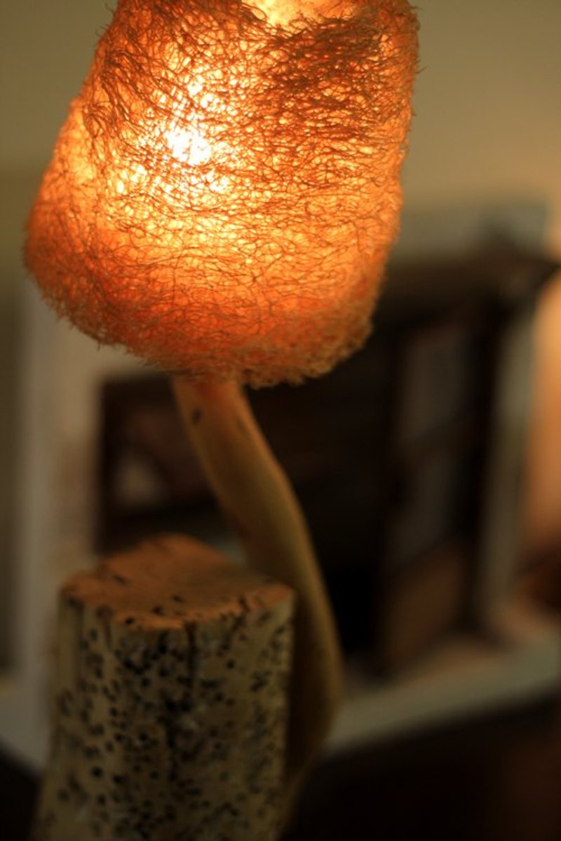 榕树下/丝瓜小夜灯 - 灯具/灯饰 - 木头 咖啡色