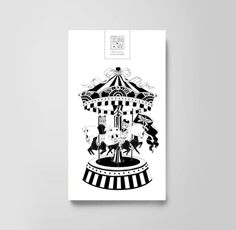 纸上针线Vol6.黑茧 x 白蝶 / 黑白线绘插画诗集 歌德黑暗  生死咏叹调 - 刊物/书籍 - 纸 黑色