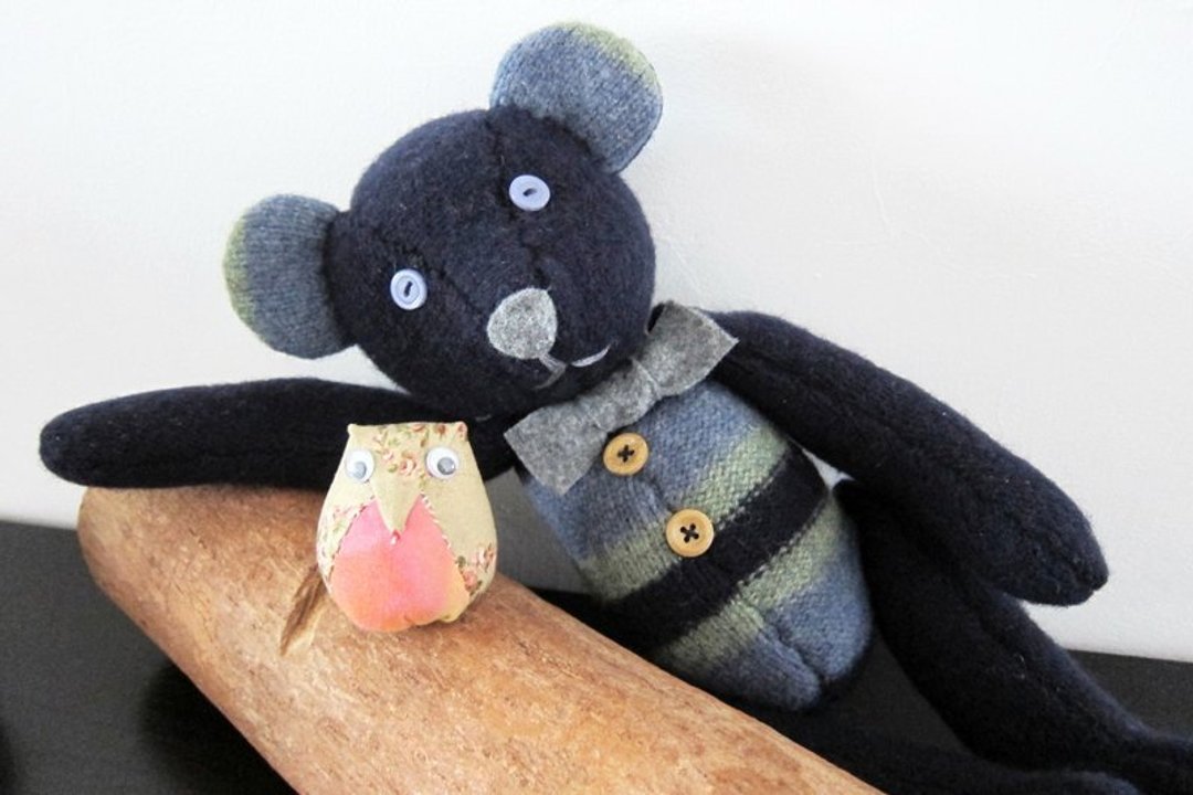 手作玩偶─布鲁熊 - 玩偶/公仔 - 其他材质 