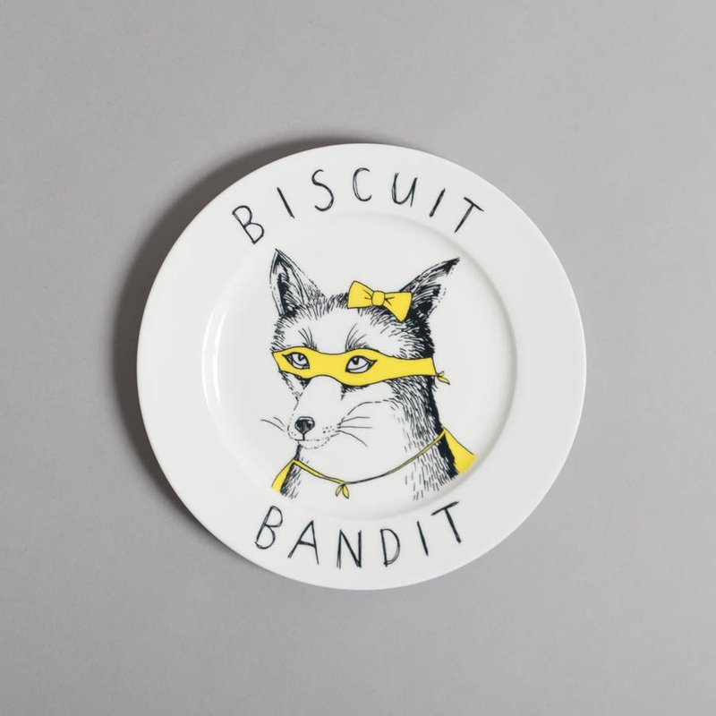 Biscuit Bandit 骨瓷餐盘 | Jimbobart - 盘子/餐盘/盘架 - 其他材质 多色