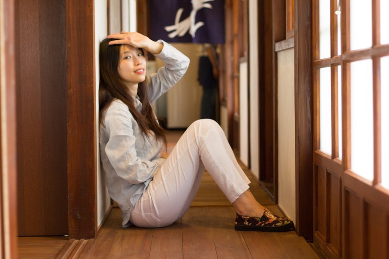 暖暖日 | 一双京都女子的娃娃鞋.古典咖.秋日.上班族推荐.优雅 - 芭蕾鞋/娃娃鞋 - 其他材质 咖啡色