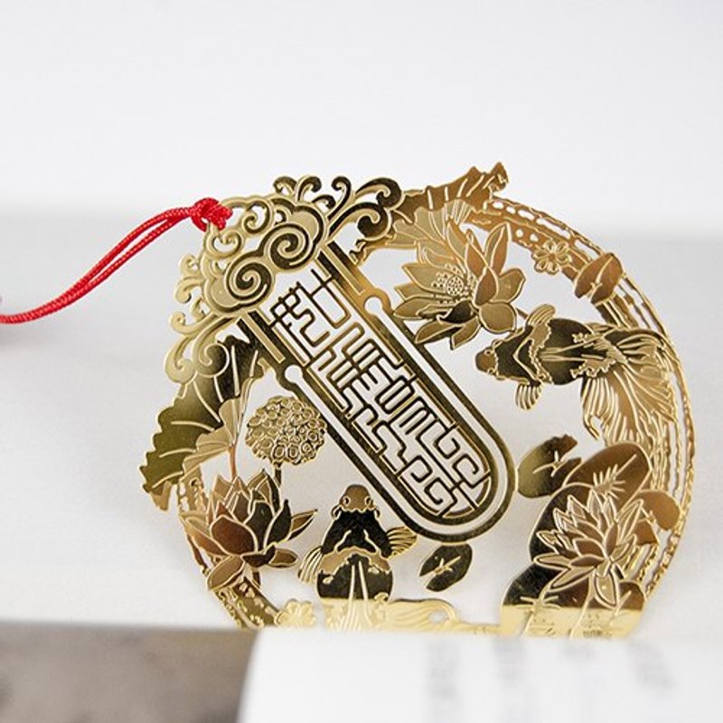 如鱼得水书签-金 - 其他 - 其他金属 金色