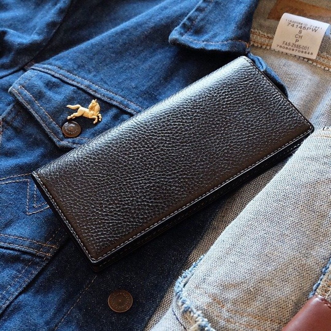 Mildy Hands - LW04 - 长夹 Long Wallet - 皮夹/钱包 - 真皮 咖啡色