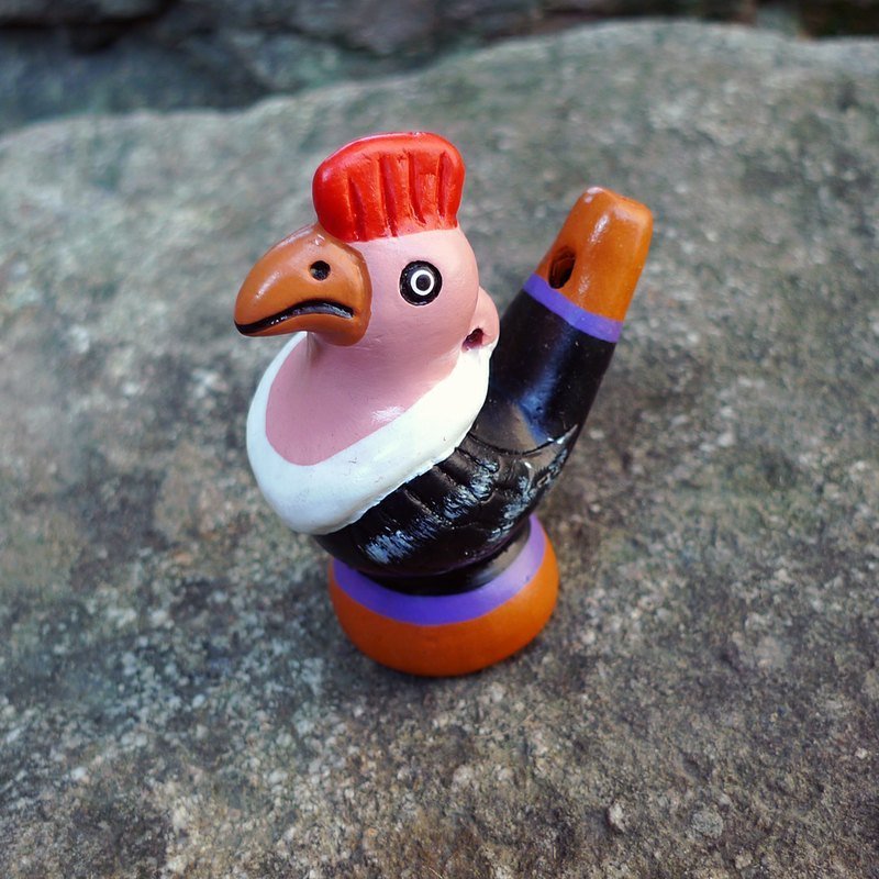 小鸡陶笛 - 玩具/玩偶 - 其他材质 白色