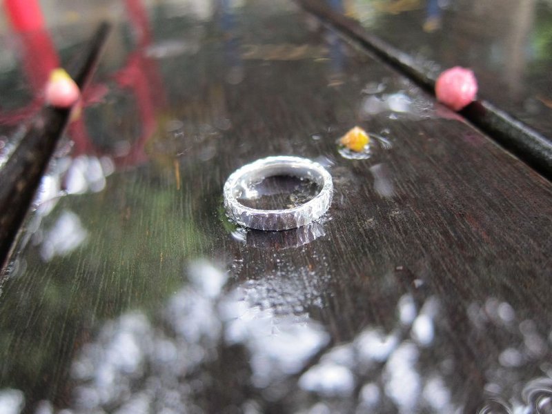 勇敢的舞者-锻敲银戒 - 戒指 - 其他金属 