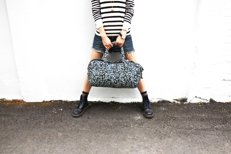 PAZEAL Puffy Wkender 极度轻量旅行袋 (蓝丝绒) - 侧背包/斜挎包 - 其他材质 蓝色