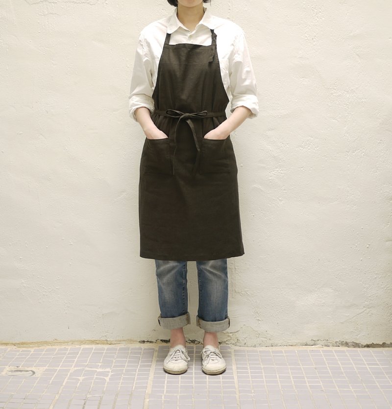 生活商社 女生棉麻工作围裙 - 围裙 - 其他材质 