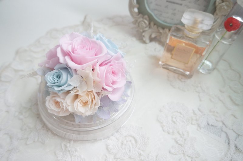 浪漫蛋型玫瑰花礼 - 植栽/盆栽 - 植物．花 多色