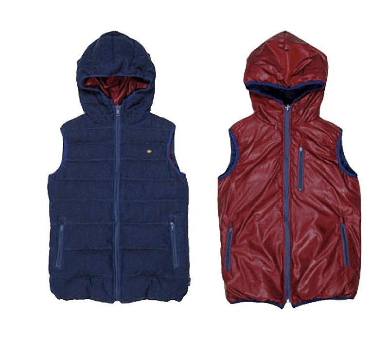 -预购- GOHEMP 顶级两面穿羽绒登山背心两色 - 男装背心 - 其他材质 