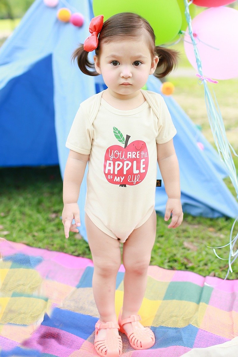 小苹果 有机棉包屁衣 - 其他 - 棉．麻 白色