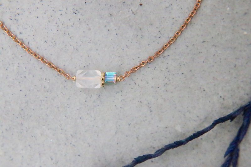 月光石 手链 (0599) 无解 - 手链/手环 - 宝石 白色