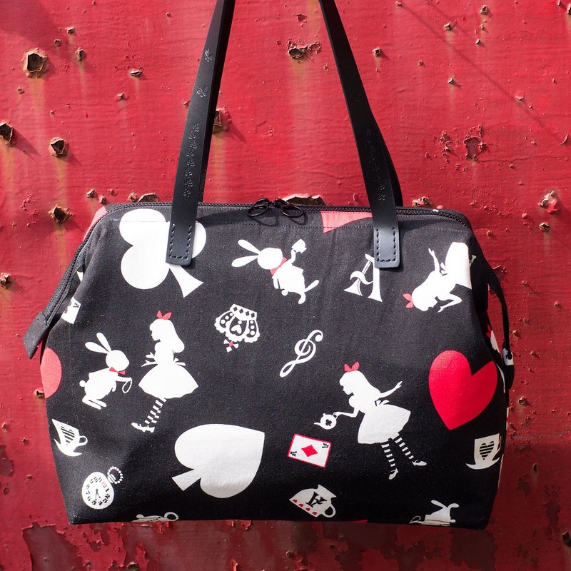 爱地球手作包*口金包 | 选自己喜欢的布料 - 手提包/手提袋 - 其他材质 黑色