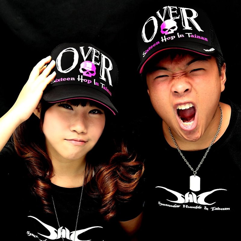 【S.H.I.T.】十六以上台南成人礼纪念黑色网帽 - 帽子 - 其他材质 黑色