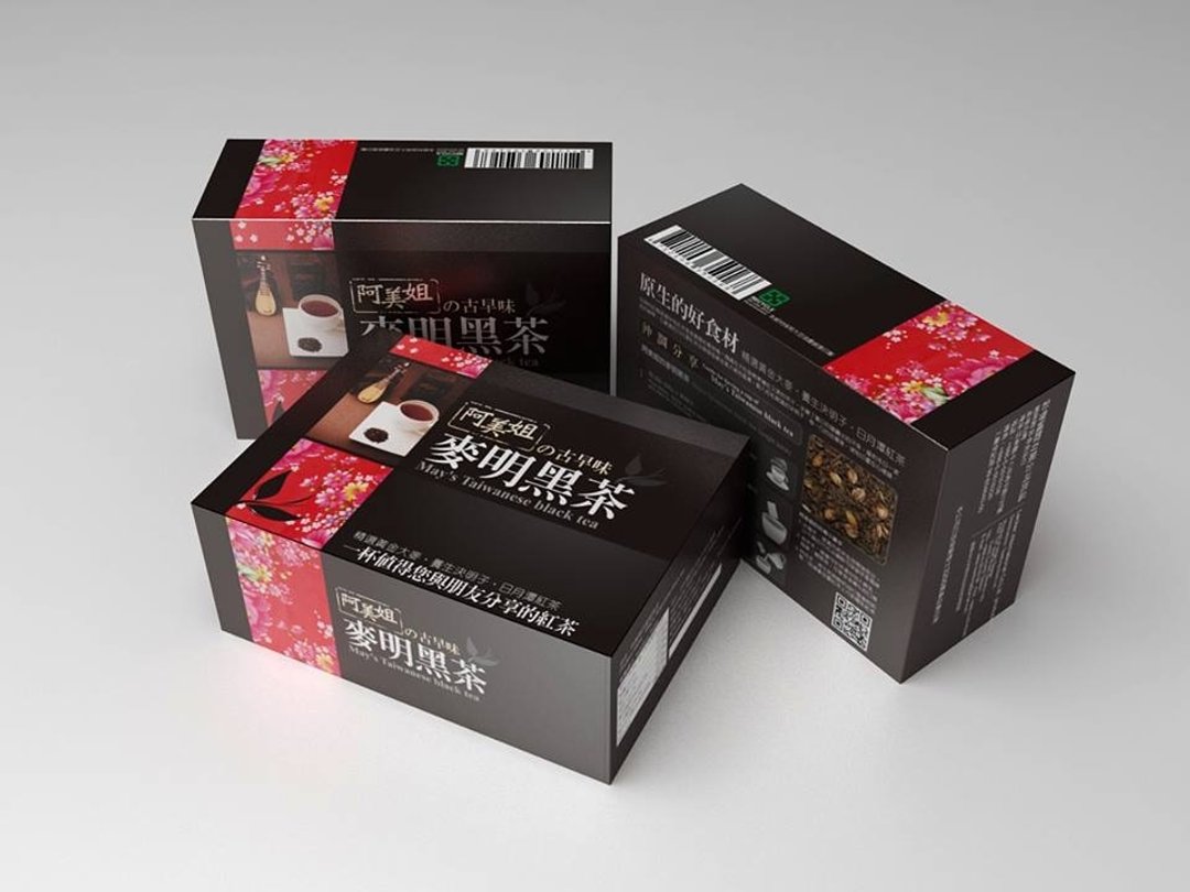 阿美姐的古早味麦明黑茶(红茶)4G*15入/盒-通过安全检验 - 茶 - 其他材质 