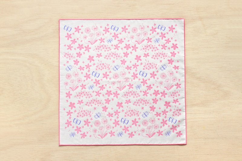 包布巾/野花草与昆虫/蝴蝶款 - 其他 - 其他材质 粉红色
