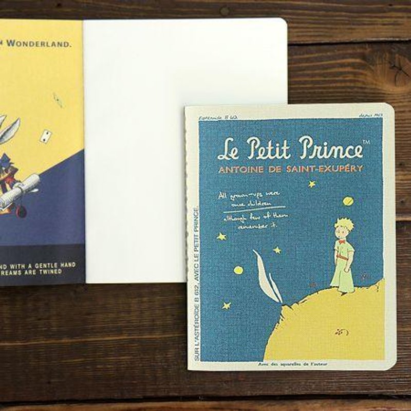 Dessin x 7321 Design-VG 小王子空白笔记本S-B612星球,7321-07295 - 笔记本/手帐 - 纸 多色