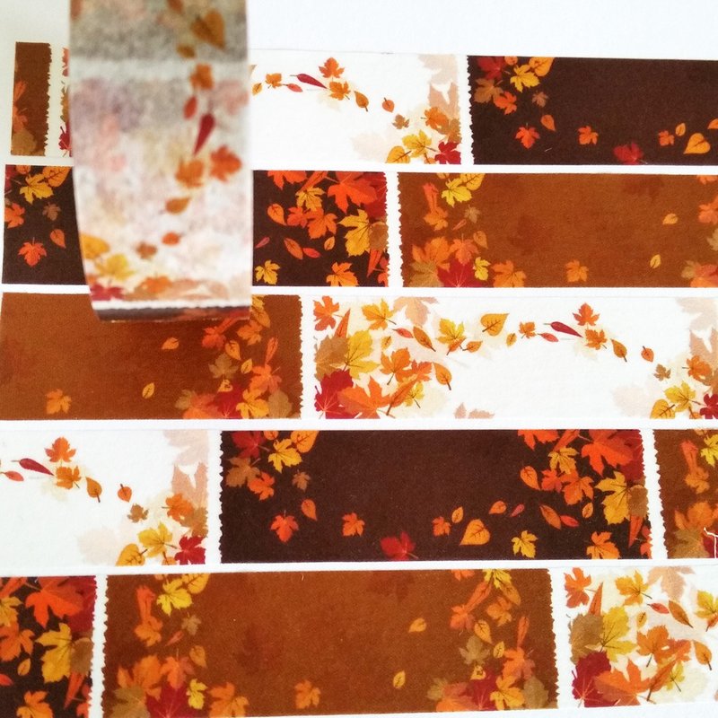 纸胶带 秋天的话 - 纸胶带 - 纸 