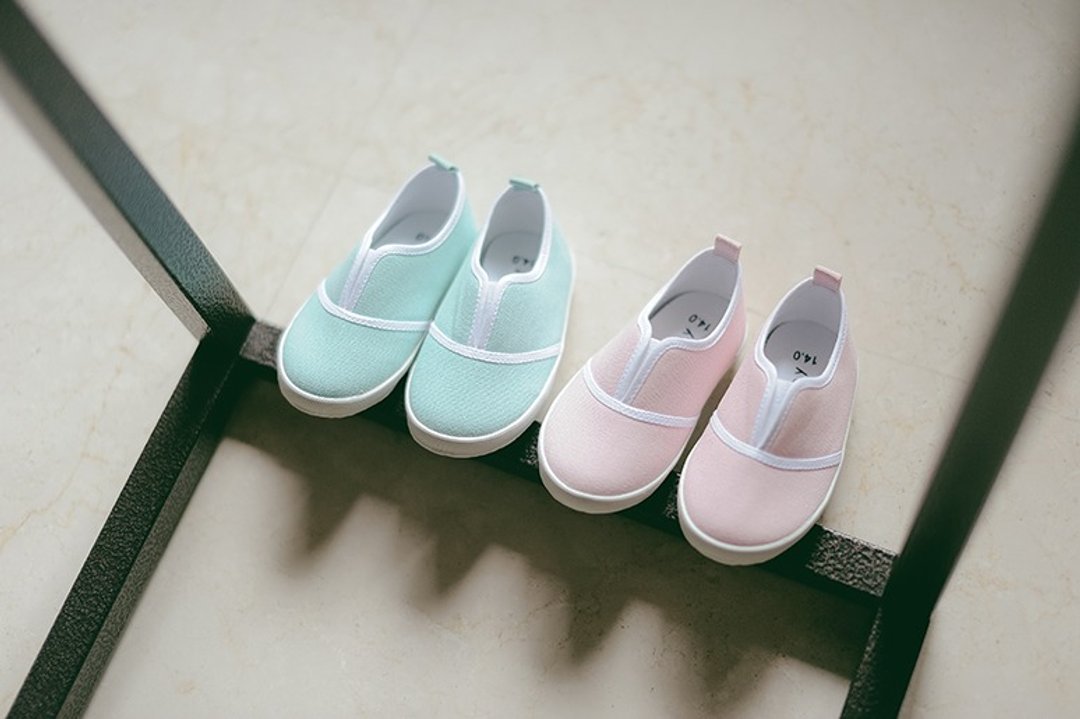 ‘Baby Day’舒适简约大v休闲鞋  绿色   童鞋 - 婴儿鞋 - 其他材质 绿色