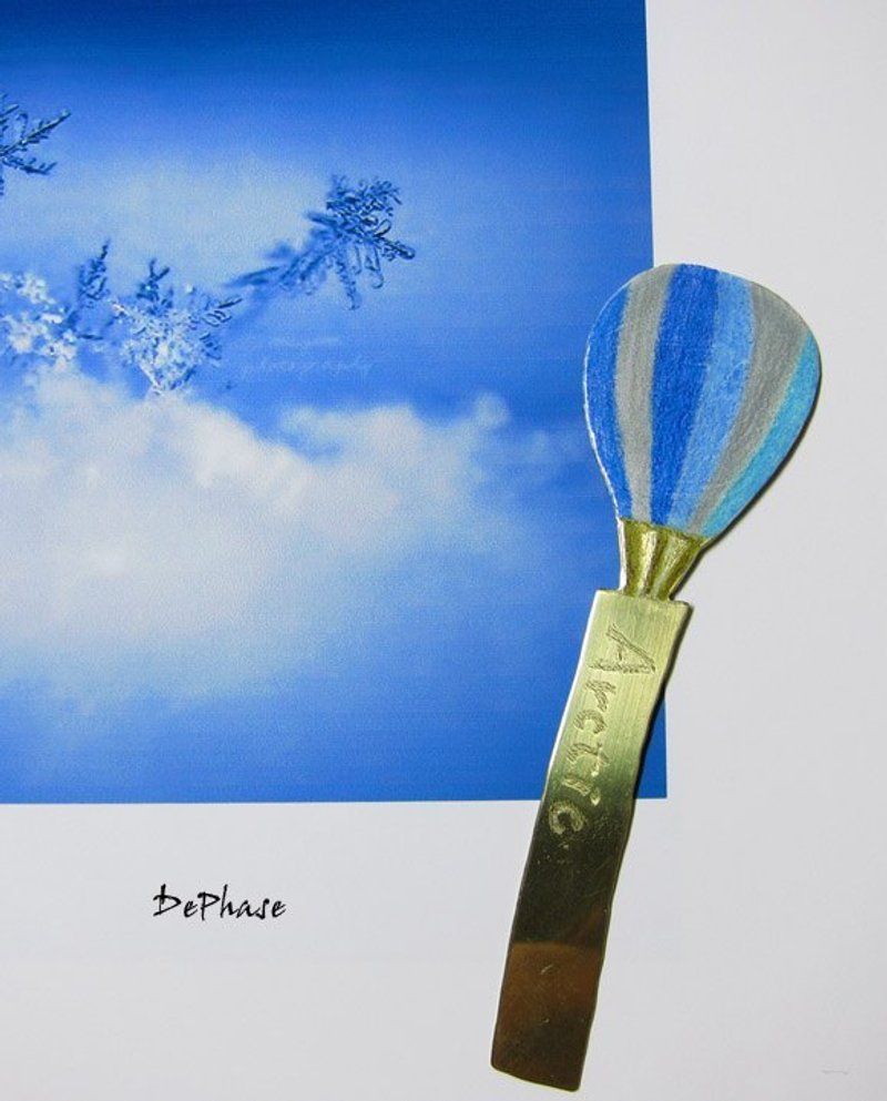 热气球环游世界_前往北极 书签 - 其他 - 其他金属 