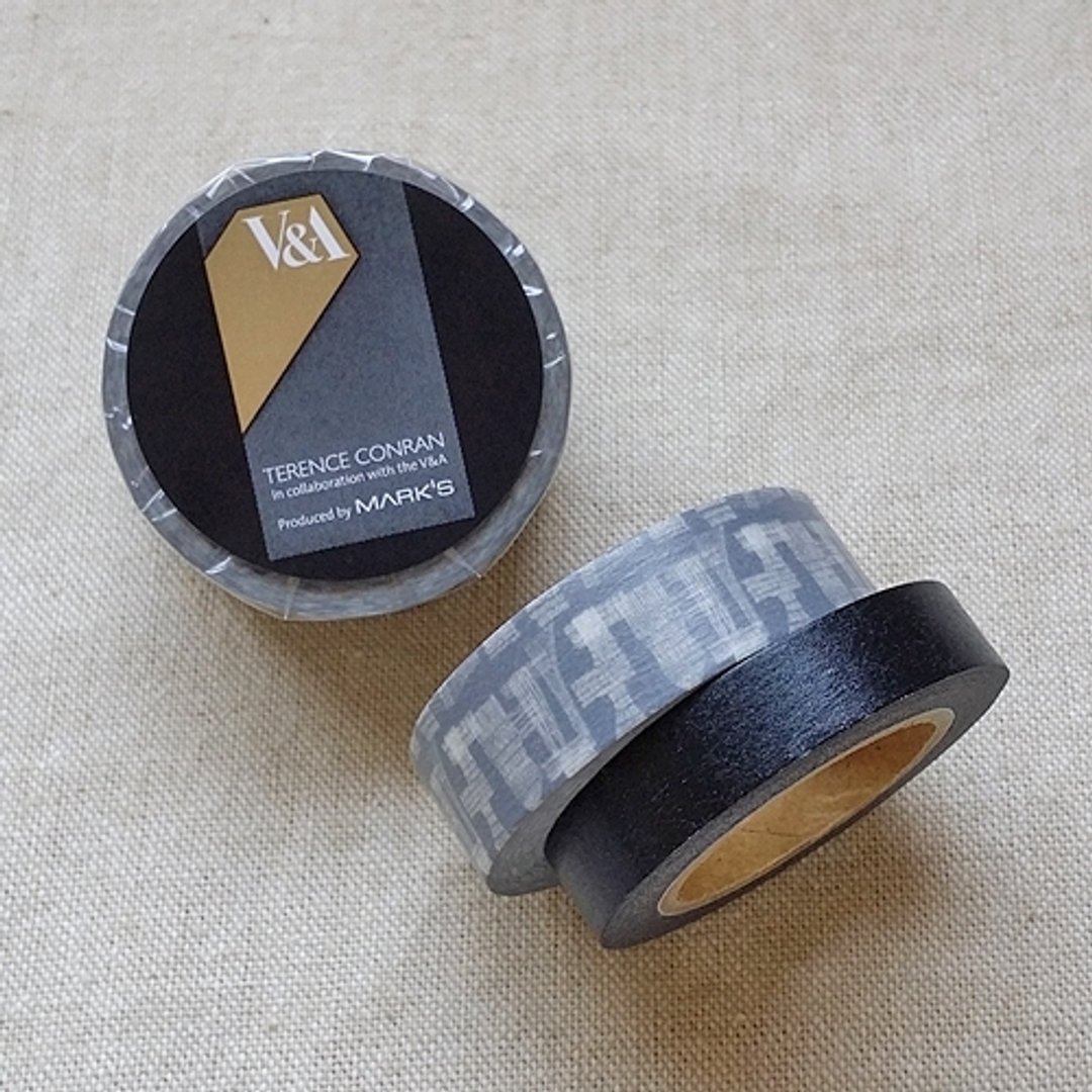 MARKS x 英国 TERENCE CONRAN 和纸胶带 2入组【Towers (CVM-MKT1-B)】 - 纸胶带 - 纸 灰色