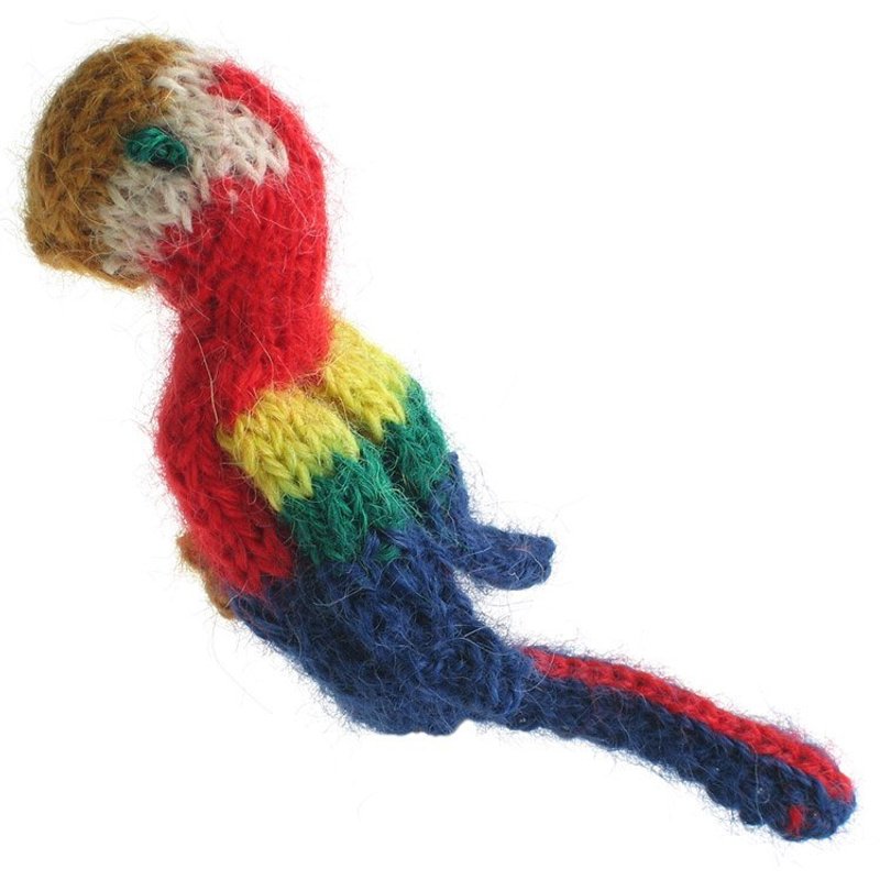 手指羊驼 鹦鹉 - 玩具/玩偶 - 其他材质 