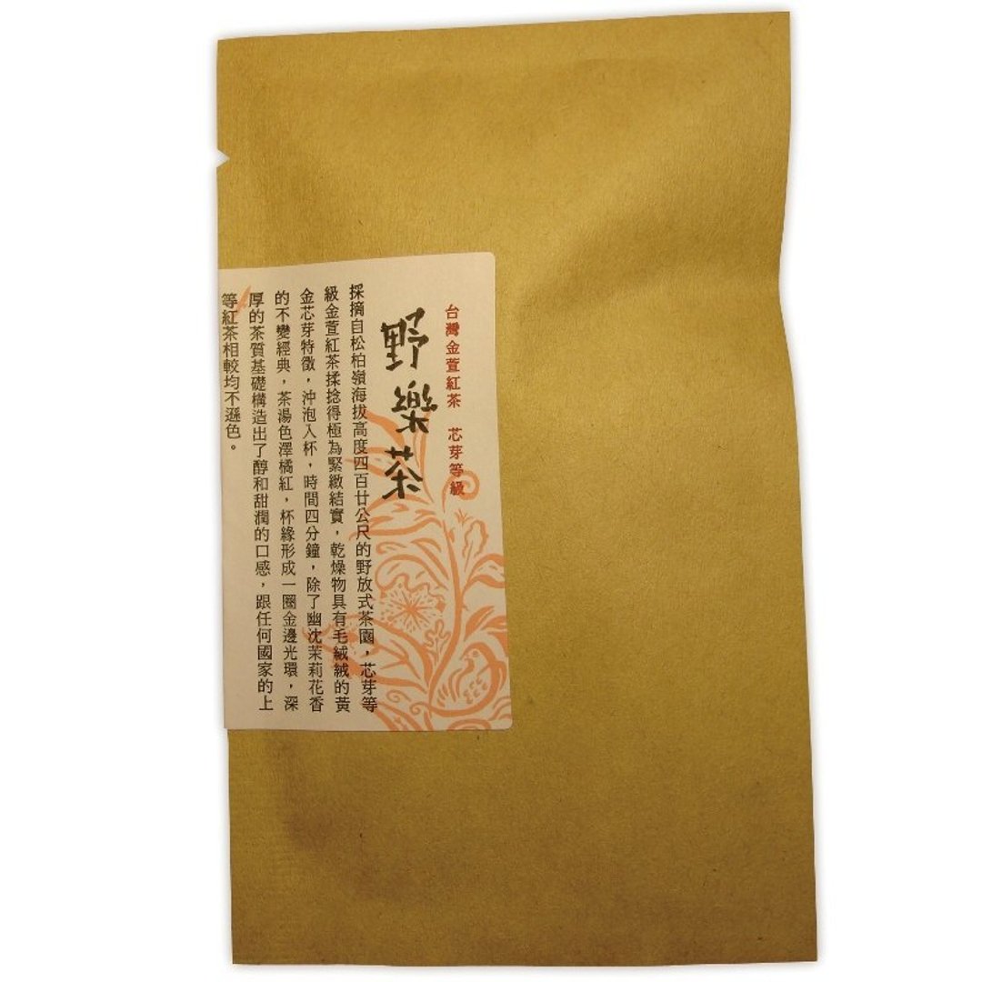 【野乐茶】日月潭红玉红茶迷你包(芯芽等级) FOP 顶级红茶 - 茶 - 植物．花 红色