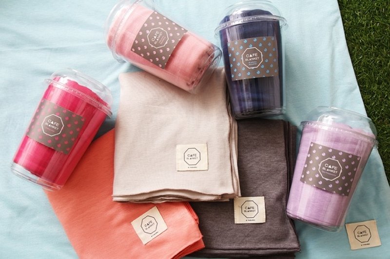 韩国【THEHAKI】CAFE BLANKET 杯子造型毯子 - 被子/毛毯 - 其他材质 多色