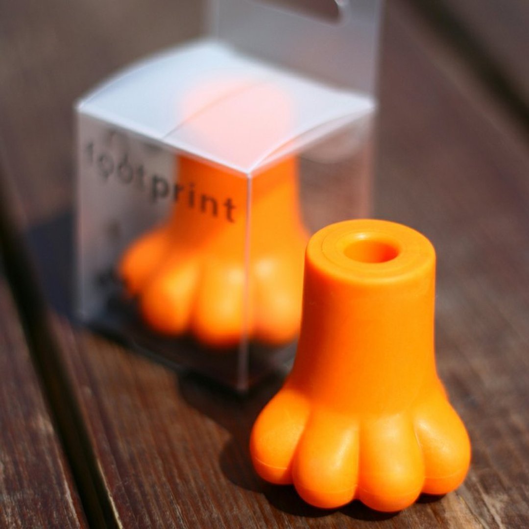 footprint［足迹雨伞脚垫］【树橙色】/ M / ( 孔径13~14.5 mm ) - 雨伞/雨衣 - 防水材质 橘色