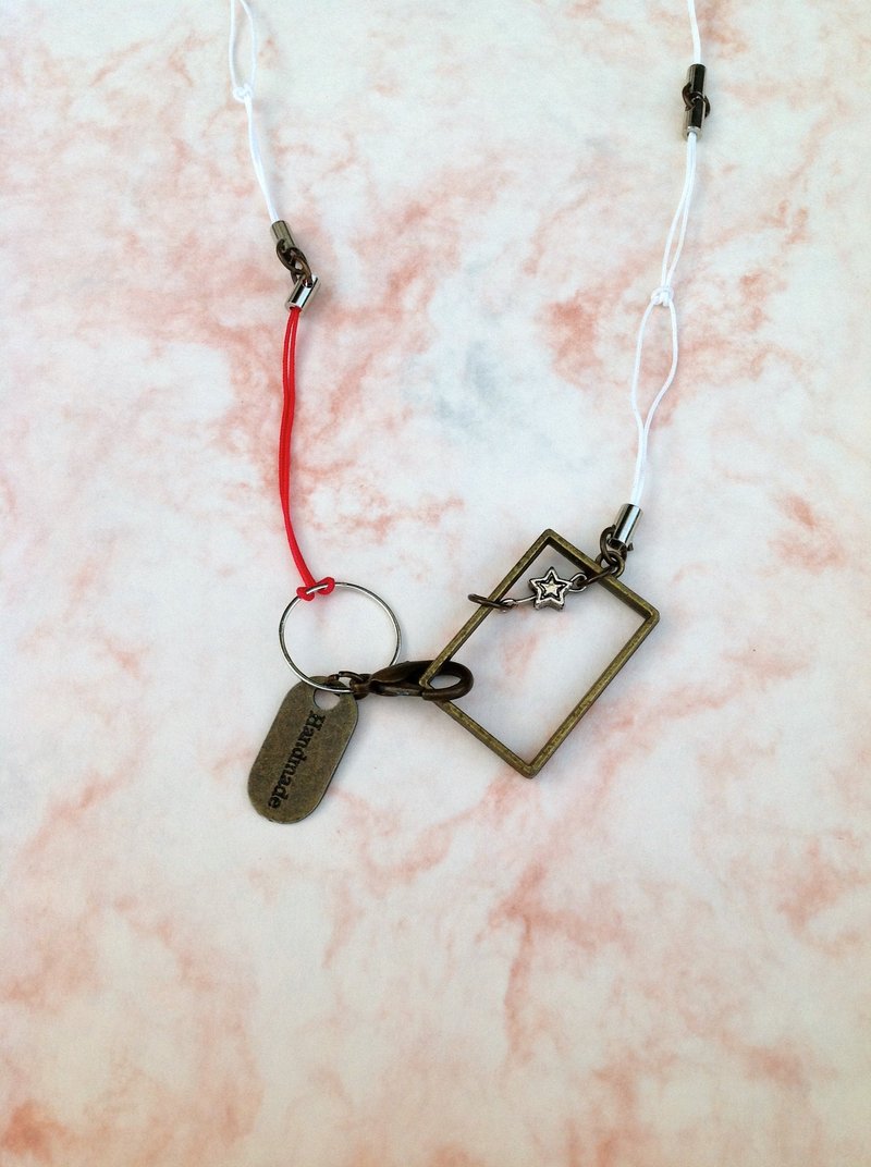 项链∞handmade heartmade 记忆框“限量” - 项链 - 其他金属 卡其色