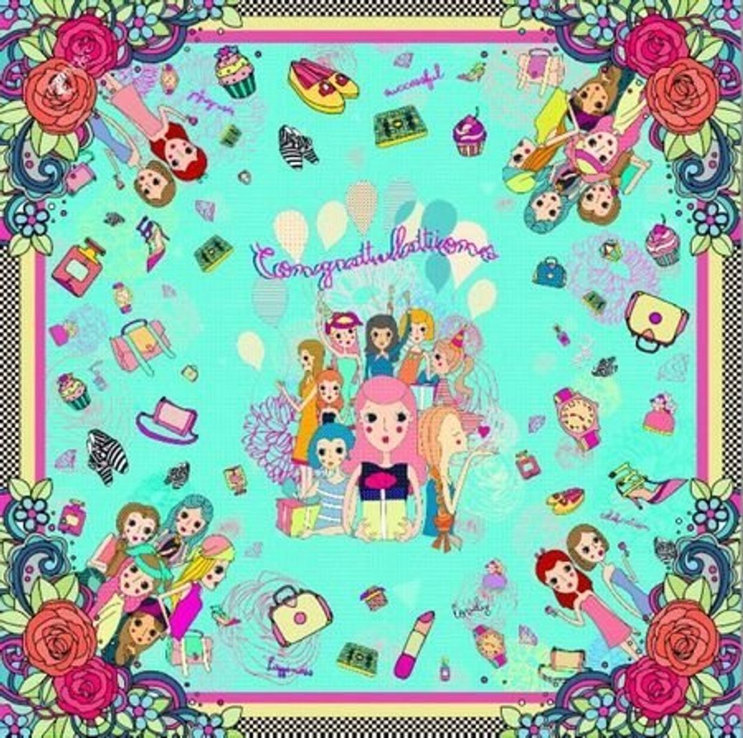 Asama设计师丝巾/俏皮女孩 Congratulations (薄荷绿) - 丝巾 - 其他材质 绿色