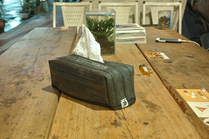 环保单车内胎卫生纸盒 - 其他 - 其他材质 黑色