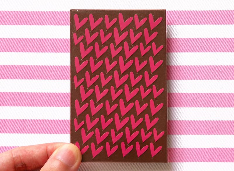 心贴纸 - 贴纸 - 防水材质 红色