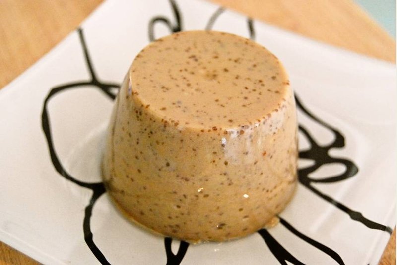 ◆黑木耳雪绵酪x咖啡◆蛋奶素甜品、香醇绵滑 - 咖啡 - 新鲜食材 咖啡色