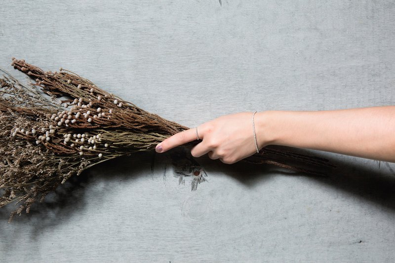 归鱼 |基础系列| 碎碎银手链 - 手链/手环 - 其他金属 