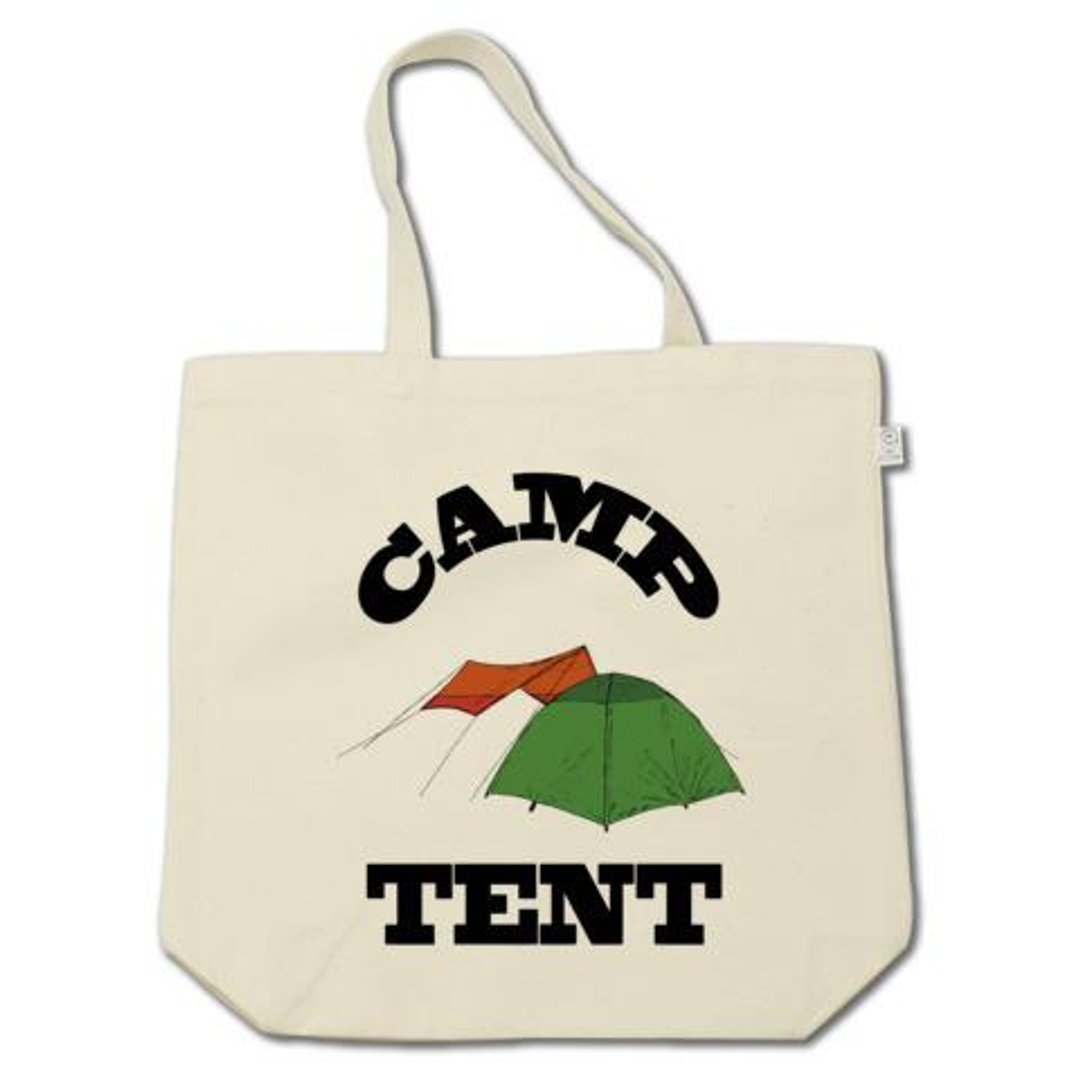 CAMP TENT (tote bag) - 男装上衣/T 恤 - 其他材质 