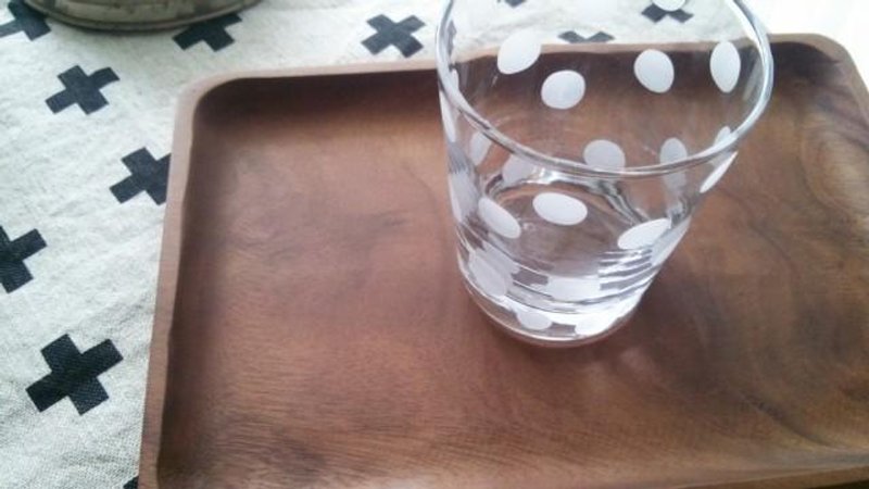 KIRIKO glass polka dot - 茶具/茶杯 - 玻璃 