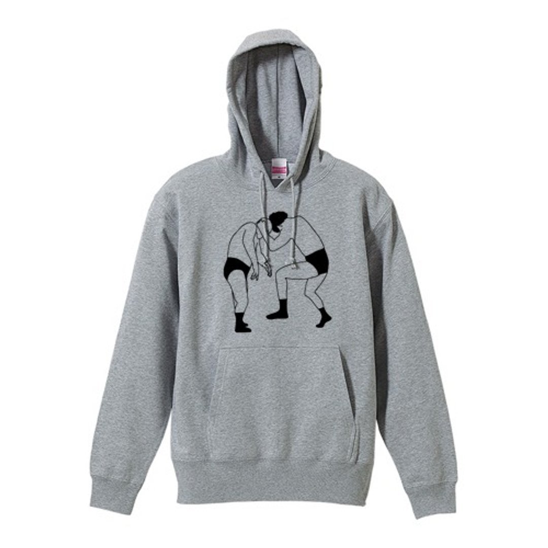 Headbutt sweatshirt hoodie - 中性连帽卫衣/T 恤 - 棉 灰色