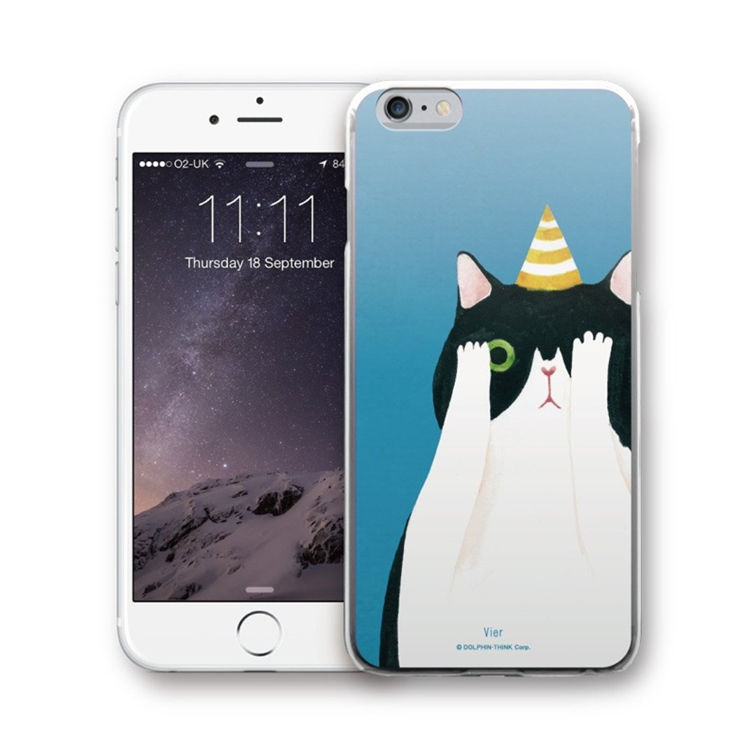 PIXOSTYLE iPhone 6/6S Plus 原创设计保护壳 - Vier  PSIP6P-357 - 手机壳/手机套 - 塑料 蓝色
