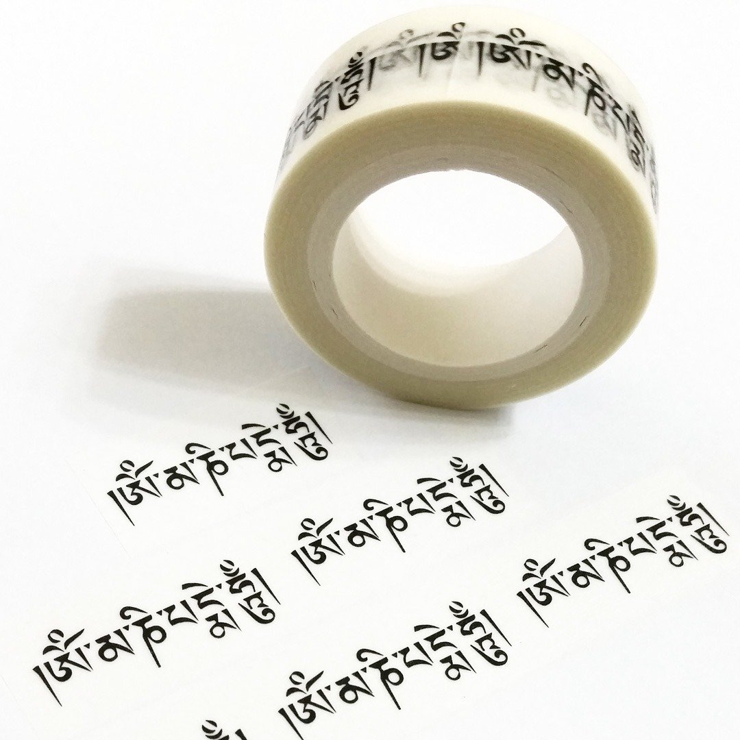 麒麟纸胶带 六字真言 - 纸胶带 - 纸 